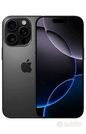 iphone 16 pro 265 giga nero siderale