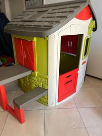 casetta Smoby Jura lodge con tavolo esterno