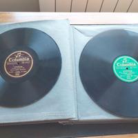 dischi 78 giri (numero 12) con custodia originale