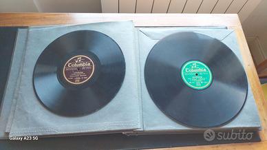 dischi 78 giri (numero 12) con custodia originale