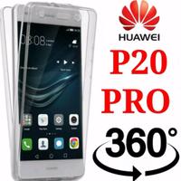 Huawei P20 PRO protezione 360° silicone TPU trasp