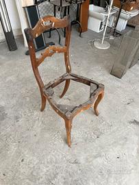 Sedia del mille e settecento