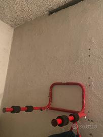 Supporto staffa per appendere bici