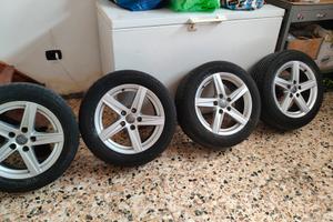 cerchi in lega originali audi A3 complete di gomme