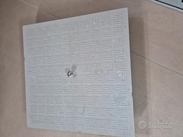 coperchio pozzetto pvc 40x40 