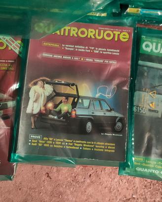 Quattroruote riviste anni 80