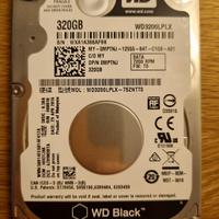 HDD WD 320 GB per laptop 