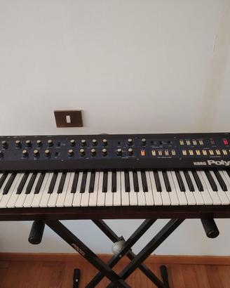 Korg polysix sintatizzatore vintage analogico