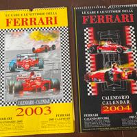 Calendario Ferrari da collezione anno 2003-2004