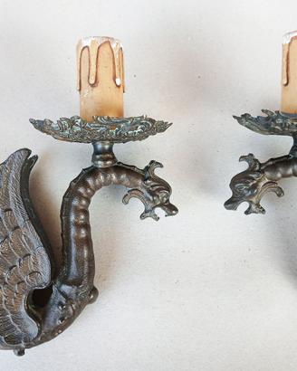 Applique gotiche con drago
