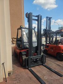 Carrello elevatore diesel Linde portata 4000kg
