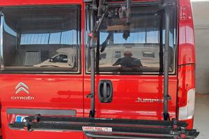 Porta bici per camper van