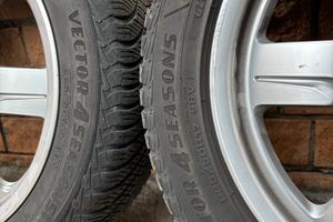 cerchi originali audi 17” + gomme 4 stagioni