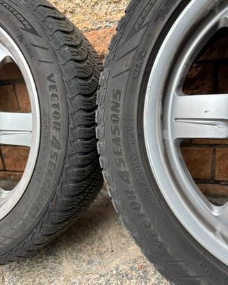 cerchi originali audi 17” + gomme 4 stagioni