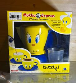 Bialetti Tweety 2 tazze caffettiera cappuccino