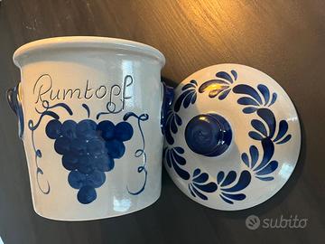 Vaso Thun in ceramica per rumtopf