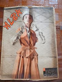 vintage 2 riviste moda 1951