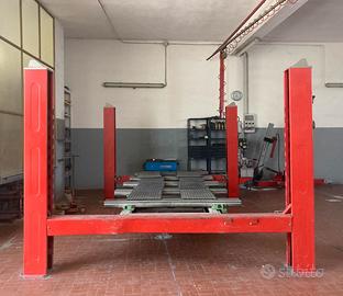 Car Bench ponte a 4 colonne e dima universale