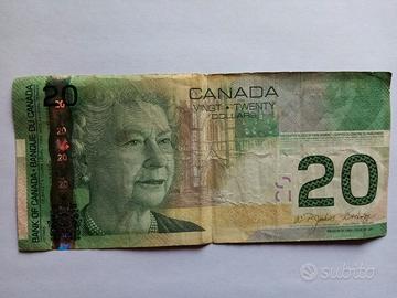 Banconota 20 Dollari Canadesi 2004 - Regina 
