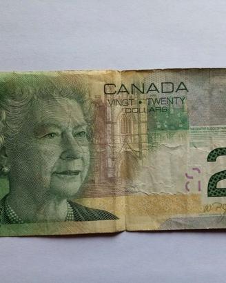 Banconota 20 Dollari Canadesi 2004 - Regina 