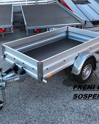 Rimorchio per auto patente B 202x108 utili