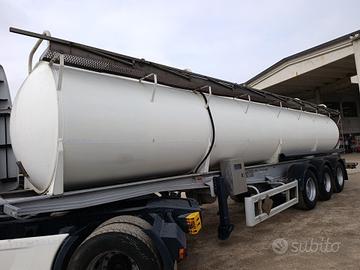 SEMIRIMORCHIO MENCI CISTERNA 26800 LT, SOLLEVATORE