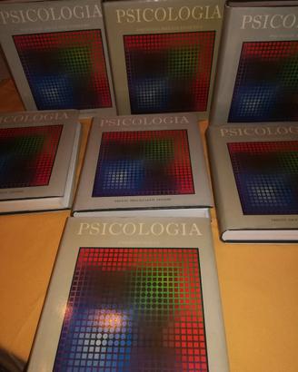  Psicologia generale,  psicologia, 7 volumi 