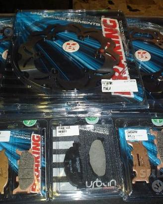 3 dischi e pastiglie freno braking tmax 500 / 530