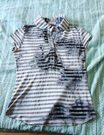 polo maniche corte donna