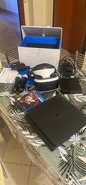 Bundle completo PS4 + PlayStation VR, pronto all'u