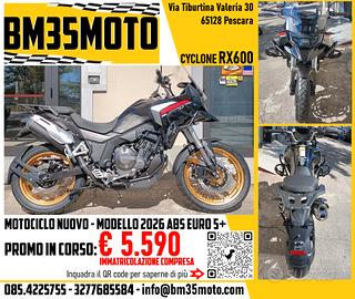 Cyclone RX600 550 Abs 2026 - SU STRADA