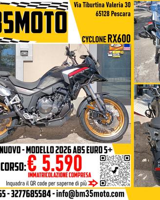 Cyclone RX600 550 Abs 2026 - SU STRADA