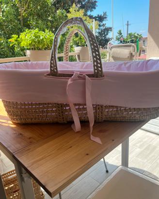 Cesta portaenfan Picci in palma