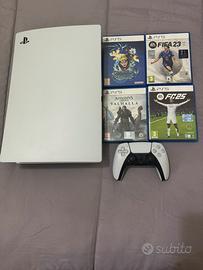 ps5 bundle god of war ragnarok, con giochi