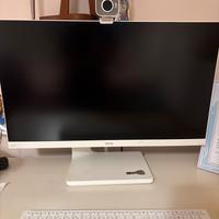 Computer PC schermo bianco mouse tastiera