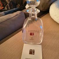 bottiglia vetro murano Carlo Moretti con garanzia