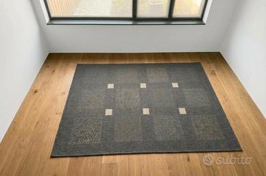 Tappeto grande moderno grigio 200x290