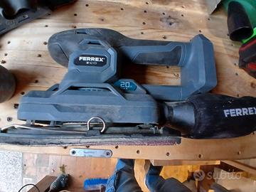 Levigatrice orbitale a batteria