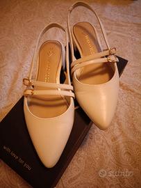 Scarpe slingback Marco Tozzi