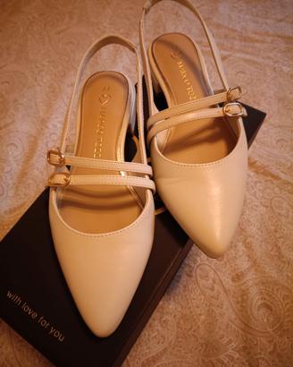 Scarpe slingback Marco Tozzi