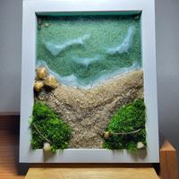 Quadro paesaggio marino