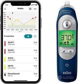 Braun ThermoScan 7 Termometro Auricolare Connect