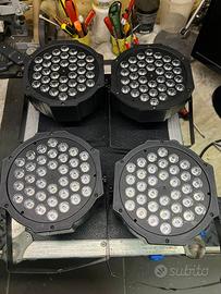 8 par Led zoom RGB 36led X 3 watt
