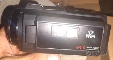 videocamera 8k con accessori inclusi mai usata