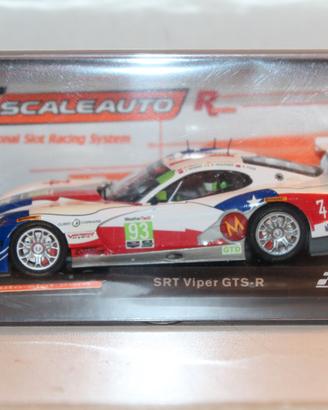 SLOT CAR SCALEAUT0 SRT VIPER GT3 NUOVA SCALA 1/32
