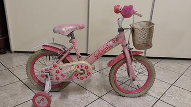 Bicicletta da bambina hello kitty