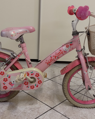 Bicicletta da bambina hello kitty