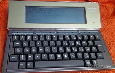 Vintage computer portatile Olivetti M10