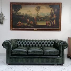 chesterfield chester inglese originale verde 