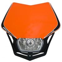 Mascherina portafaro moto cross enduro V-Face con 